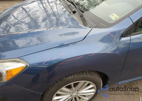 2013 Subaru Impreza 2.0I Premium из США, поврежденный, VIN JF1GPAD64D1897943